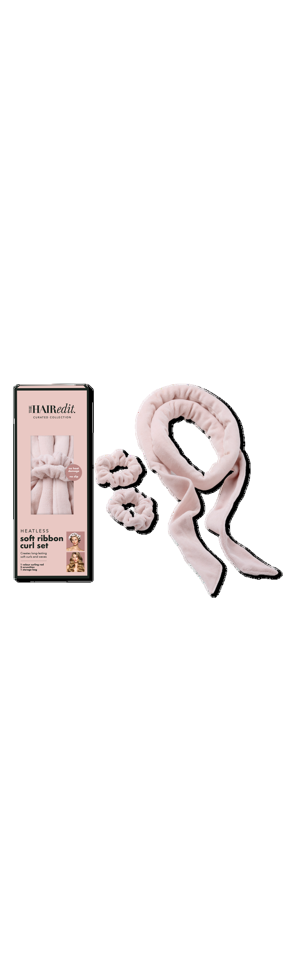Ulta The Hair Edit  Heatless Soft Ribbon Curl Set