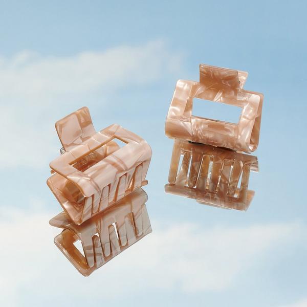 Ulta The Hair Edit  Marble Midcentury Claw Clip