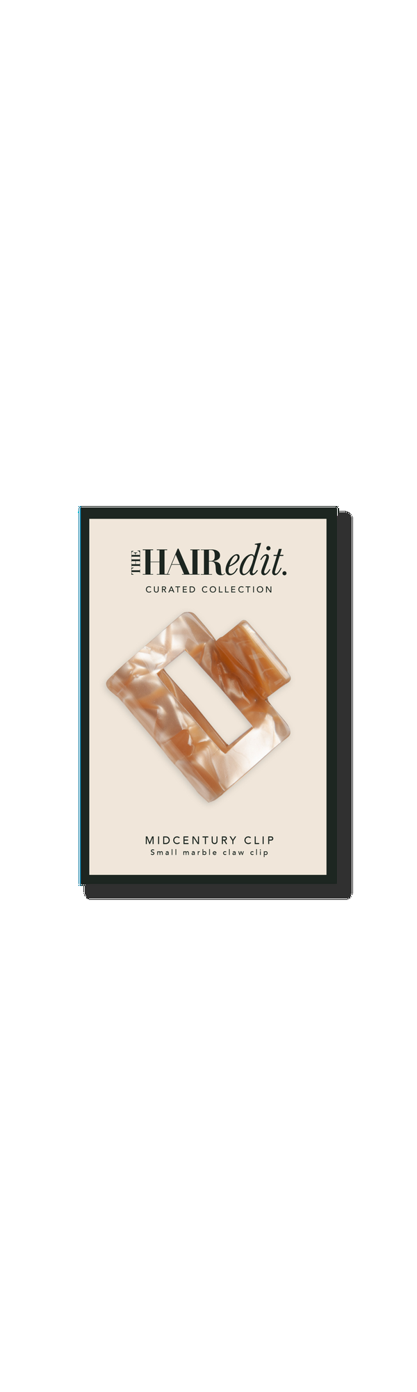 Ulta The Hair Edit  Marble Midcentury Claw Clip