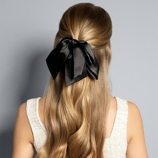 Ulta The Hair Edit  Old Money Satin Bow Claw Clip