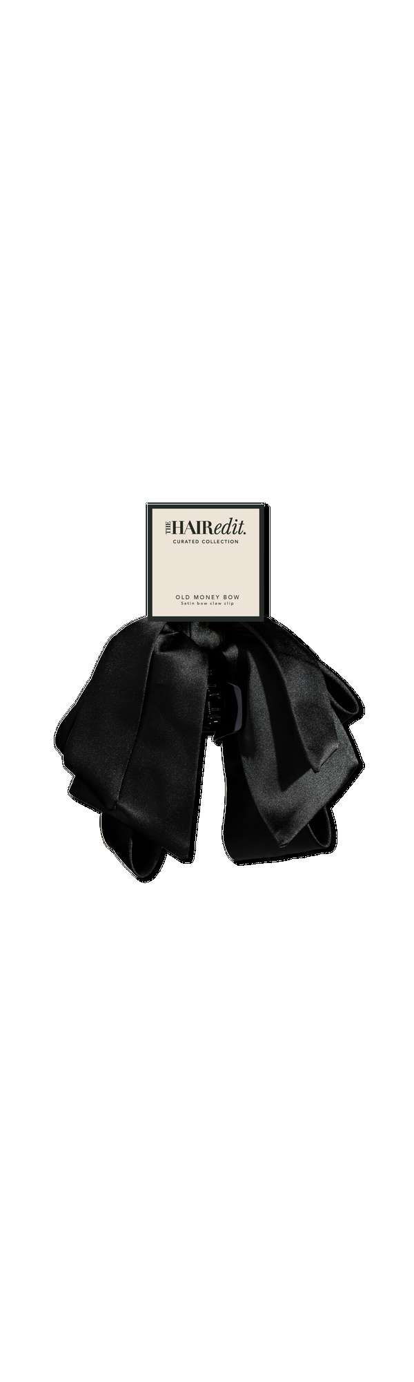 Ulta The Hair Edit  Old Money Satin Bow Claw Clip