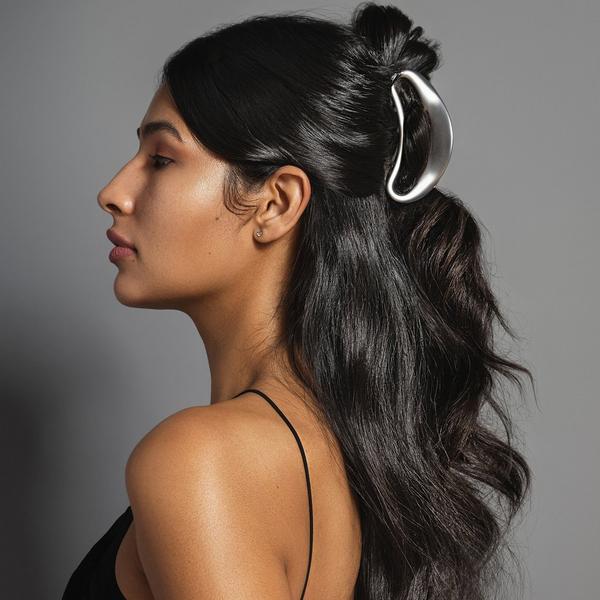 Ulta The Hair Edit  Sculpted Silver Claw Clip