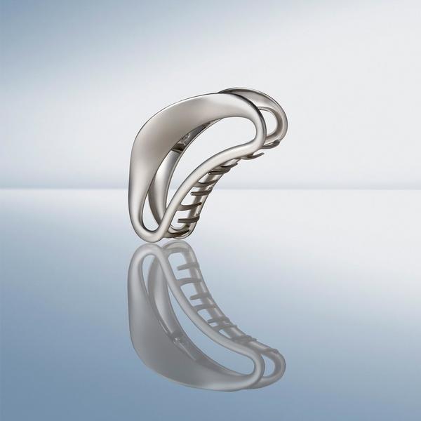 Ulta The Hair Edit  Sculpted Silver Claw Clip