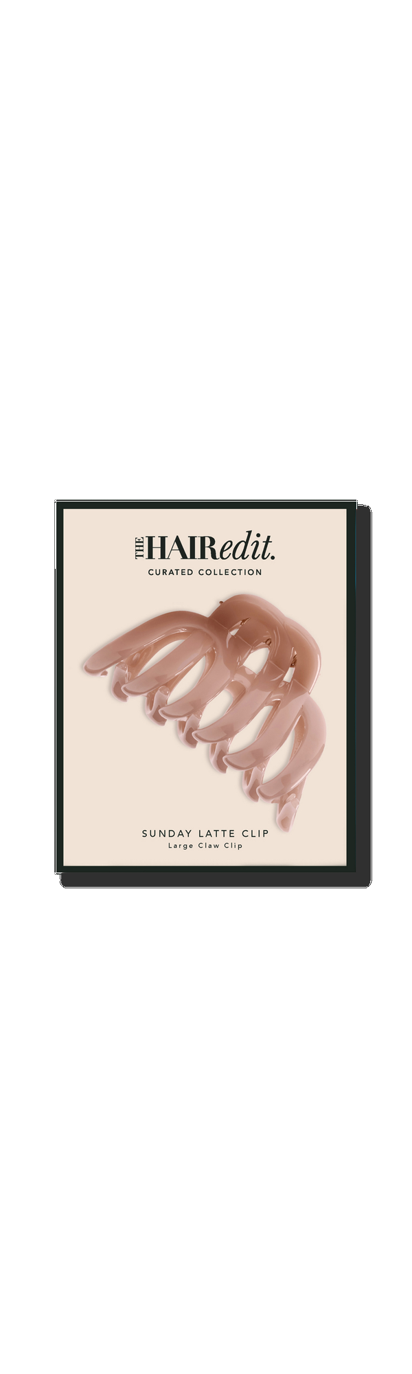 Ulta The Hair Edit  Sunday Latte Claw Clip