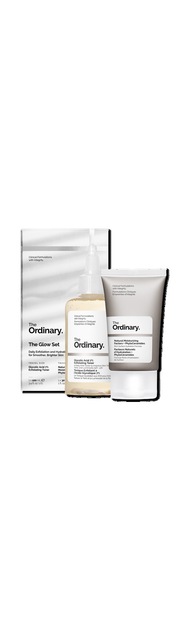 Ulta The Ordinary  The Glow Set with Glycolic Acid