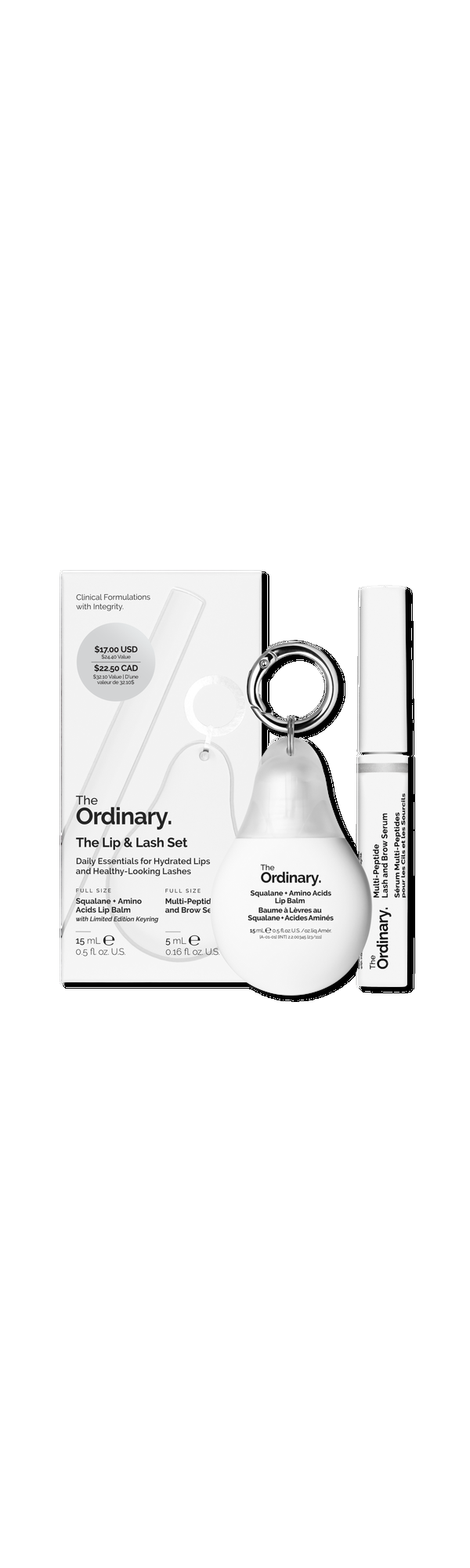 Ulta The Ordinary  The Lip & Lash Set