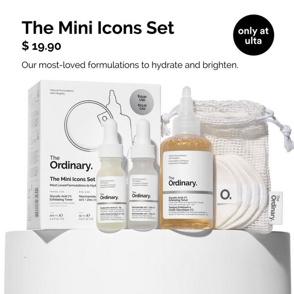 Ulta The Ordinary  The Mini Icons Set