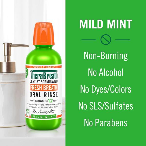 Ulta TheraBreath  Mild Mint Fresh Breath Oral Rinse