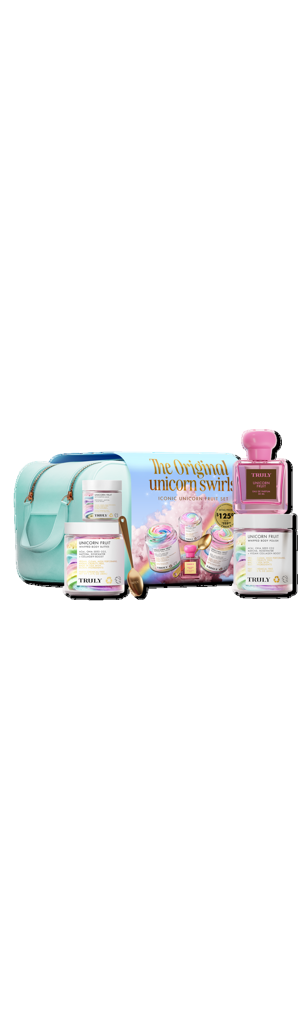 Ulta Truly  Iconic Unicorn Fruit Set