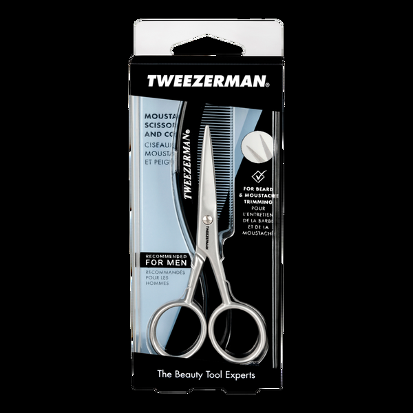 Ulta Tweezerman  Men's Moustache Scissors With Comb