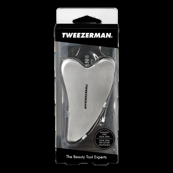 Ulta Tweezerman  Stainless Steel Gua Sha With Pouch