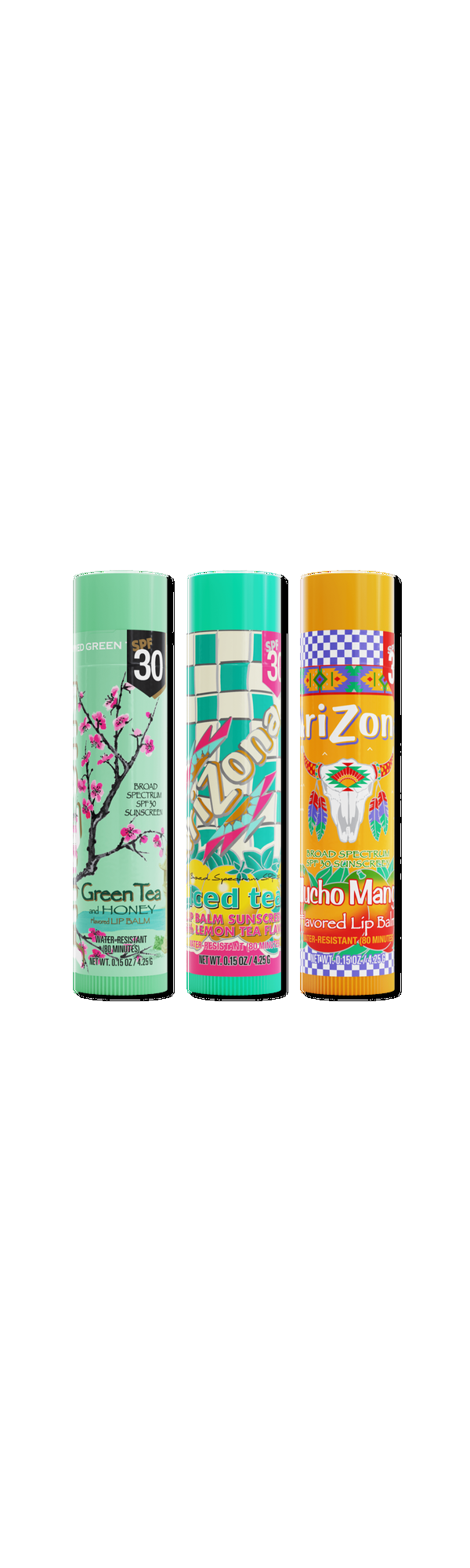 Ulta Vacation  AriZona Iced Tea Lip Balms