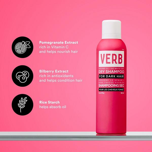 Ulta Verb  Dry Shampoo For Dark Hair