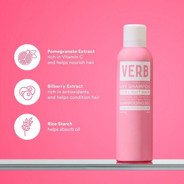 Ulta Verb  Dry Shampoo For Light Hair