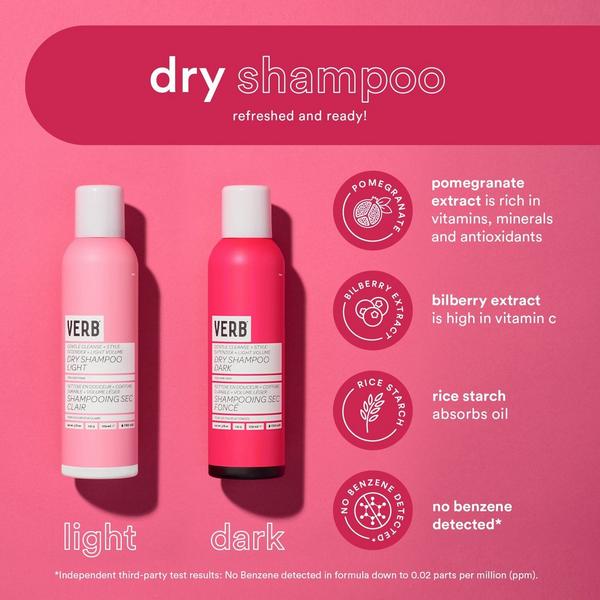 Ulta Verb  Travel Size Dry Shampoo Light Tones