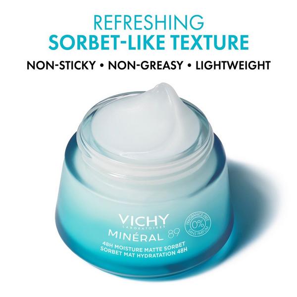 Ulta Vichy  Mineral 89 48H Moisture Matte Sorbet