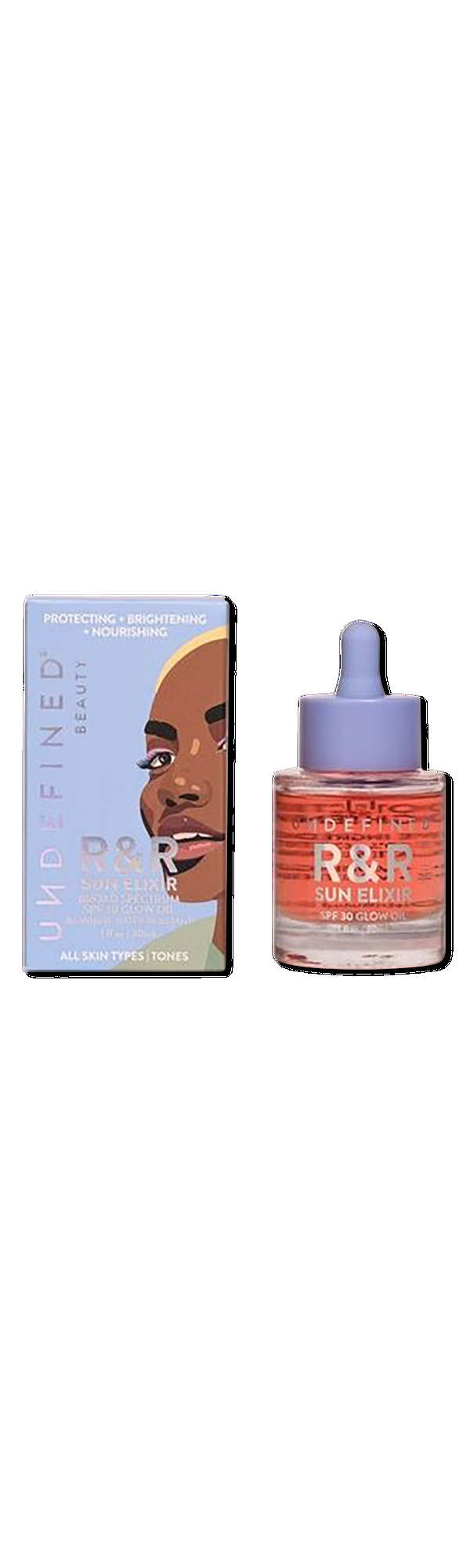 Ulta Undefined Beauty  R&R Sun Elixir SPF 30 Glow Oil