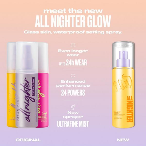 Ulta Urban Decay Cosmetics  All Nighter Waterproof Glow Setting Spray