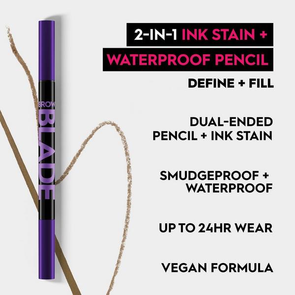 Ulta Urban Decay Cosmetics  Brow Blade 2-in-1 Eyebrow Pen + Waterproof Pencil