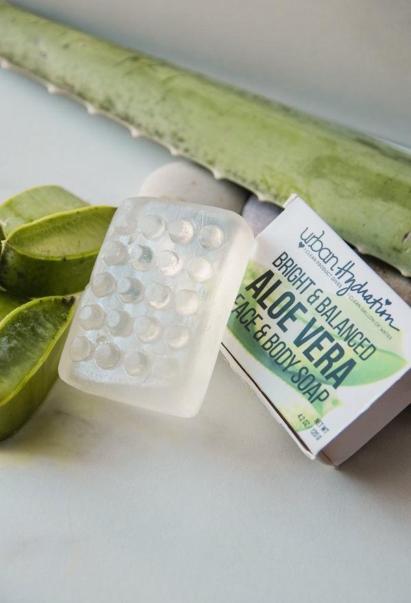 Ulta Urban Hydration  Aloe Vera Leaf Face & Body Bar Soap