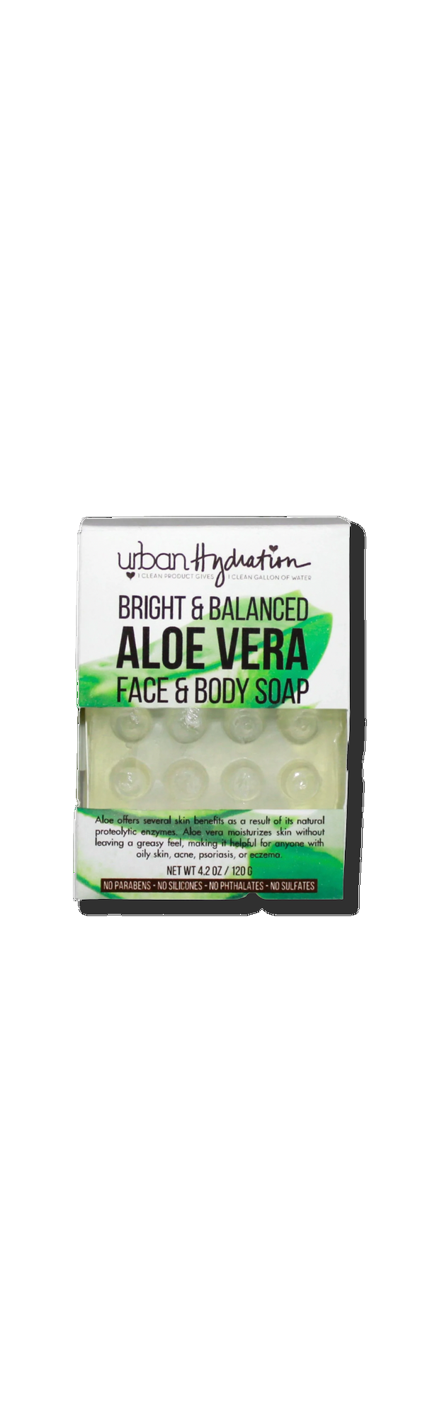 Ulta Urban Hydration  Aloe Vera Leaf Face & Body Bar Soap