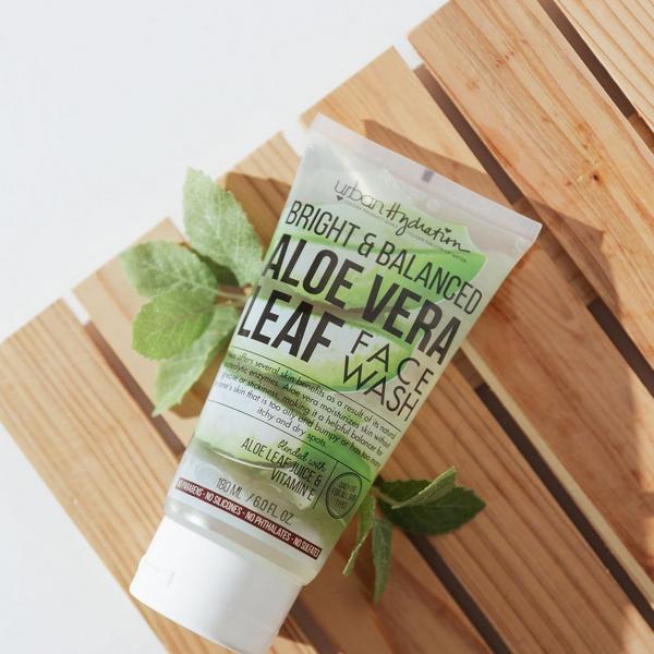 Ulta Urban Hydration  Bright & Balanced Aloe Vera Leaf Face Wash