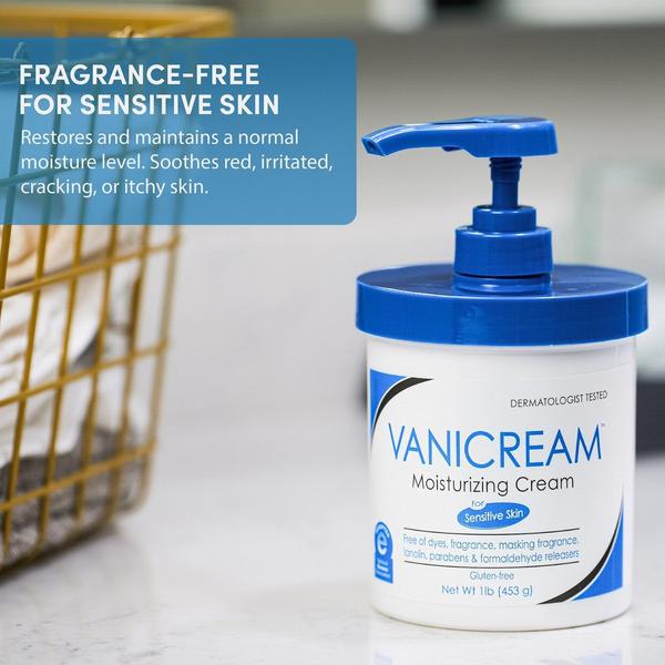 Ulta VANICREAM  Moisturizing Cream With Pump For Sensitive Skin