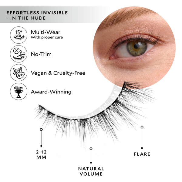 Ulta Velour Lashes  In The Nude Effortless Invisible Natural False Lashes