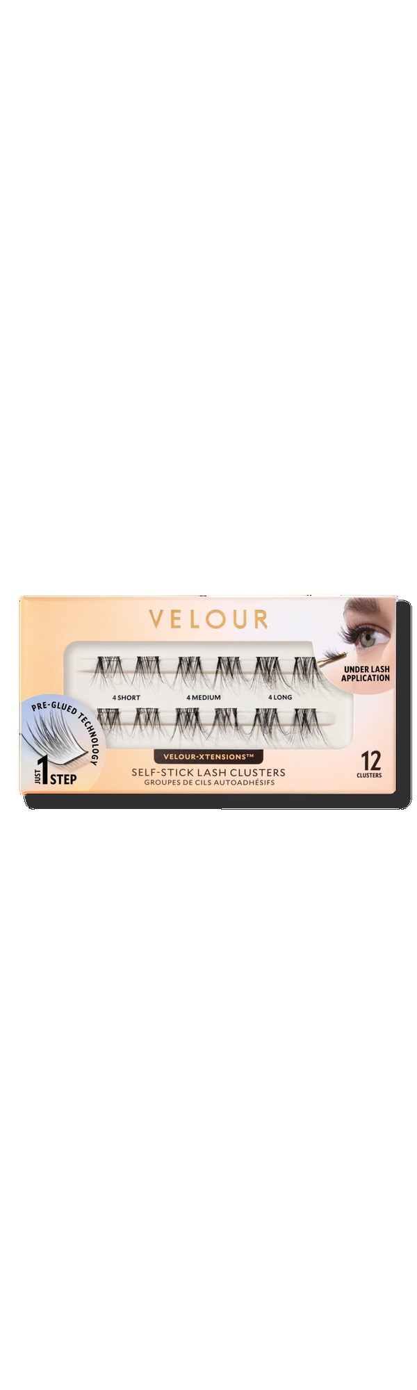 Ulta Velour Lashes  Velour-Xtensions Self-Stick Soft & Wispy Lash Clusters