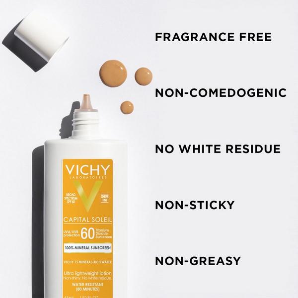 Ulta Vichy  Capital Soleil Tinted Face Mineral Sunscreen SPF 60