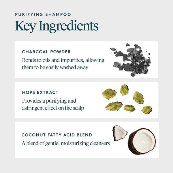 Ulta Virtue  Clarifying Charcoal & Coconut Purifying Shampoo