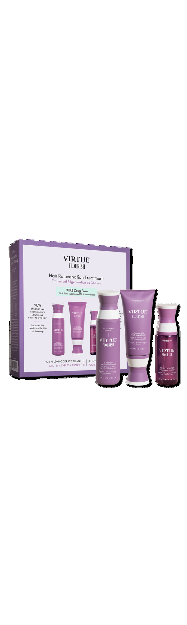 Ulta Virtue  Flourish Drug-Free Hair Rejuvenation Treatment