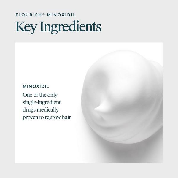 Ulta Virtue  Flourish Minoxidil 5% Foam For Hair Growth