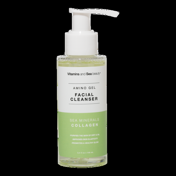 Ulta Vitamins And Sea Beauty  Skincare Minis + Travel Pouch