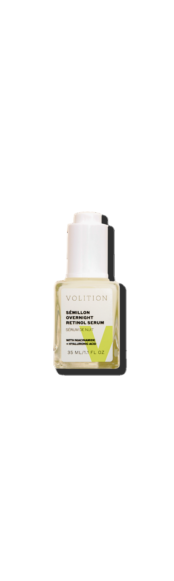 Ulta VOLITION  Sémillon Overnight Retinol Serum with Niacinamide + Hyaluronic Acid