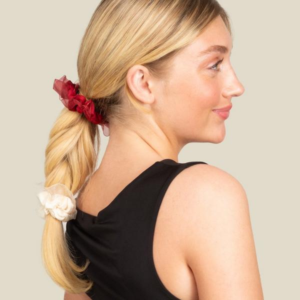 Ulta Wet Brush  Iridescence Icon Organza Small Scrunchie 2ct