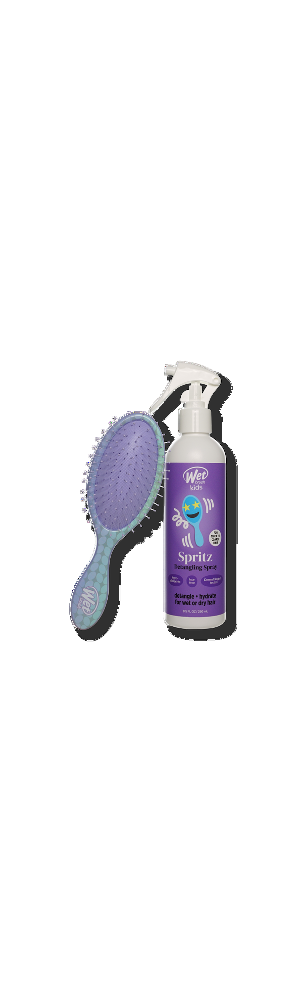 Ulta Wet Brush  Kids Happy Hair Kit Detangling Spray & Midi Brush