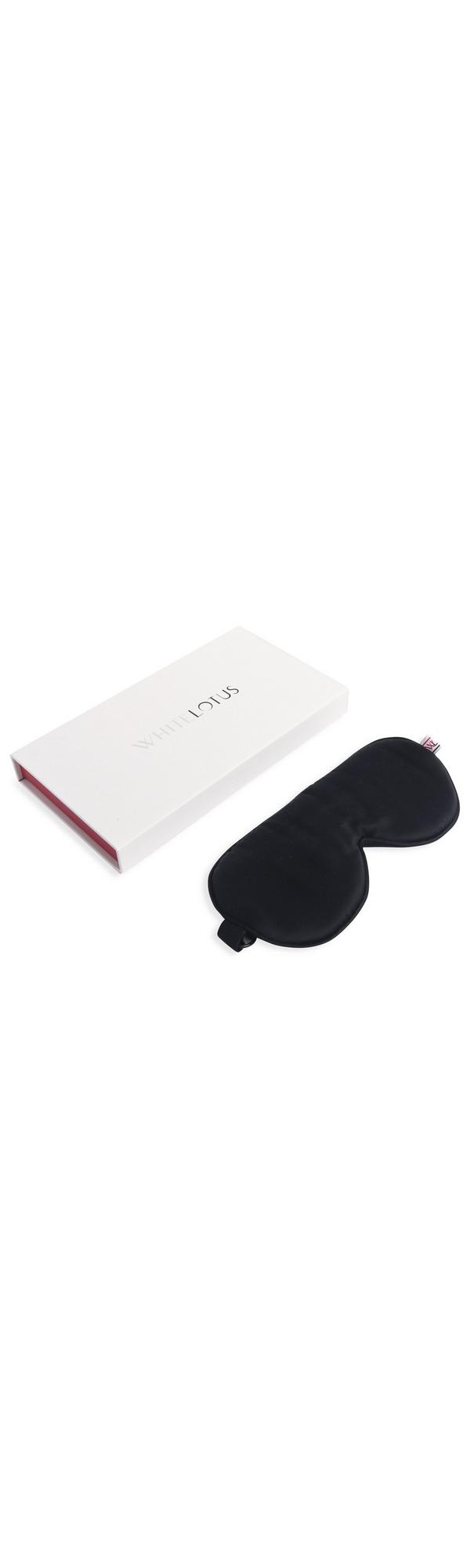 Ulta White Lotus Beauty  100% Mulberry Silk Eye Mask Cruelty-Free
