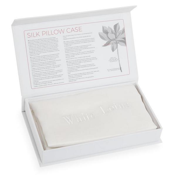 Ulta White Lotus Beauty  100% Mulberry Silk Pillowcase Cruelty Free