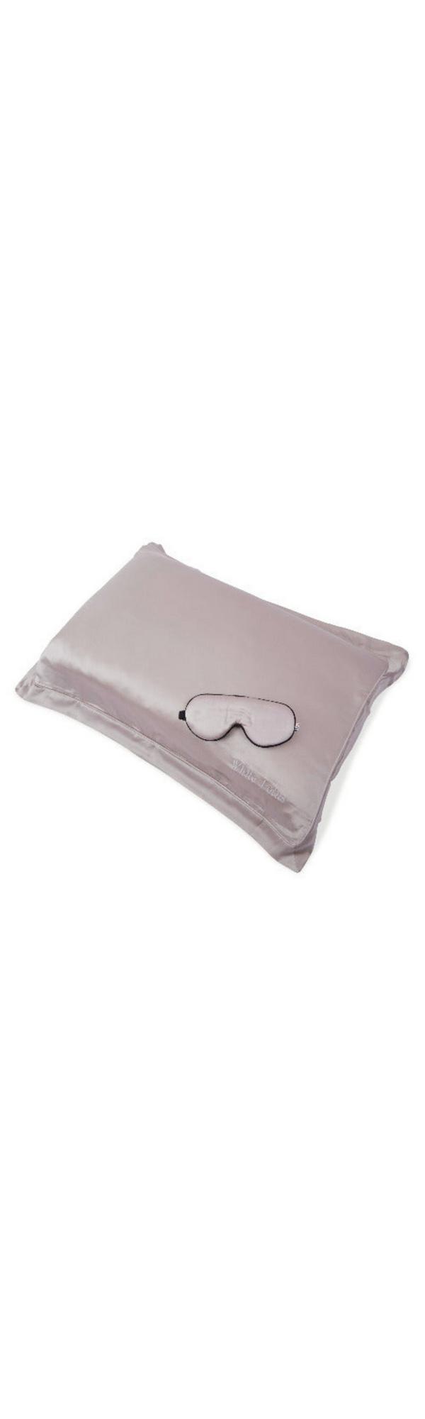 Ulta White Lotus Beauty  100% Mulberry Silk Pillowcase & Eye Mask Set Cruelty Free