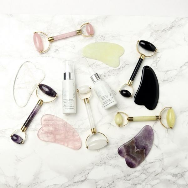 Ulta White Lotus Beauty  Genuine Amethyst Crystal Facial Set