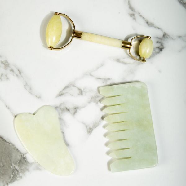 Ulta White Lotus Beauty  Genuine Crystal Gua Sha- Chemical Free Jade