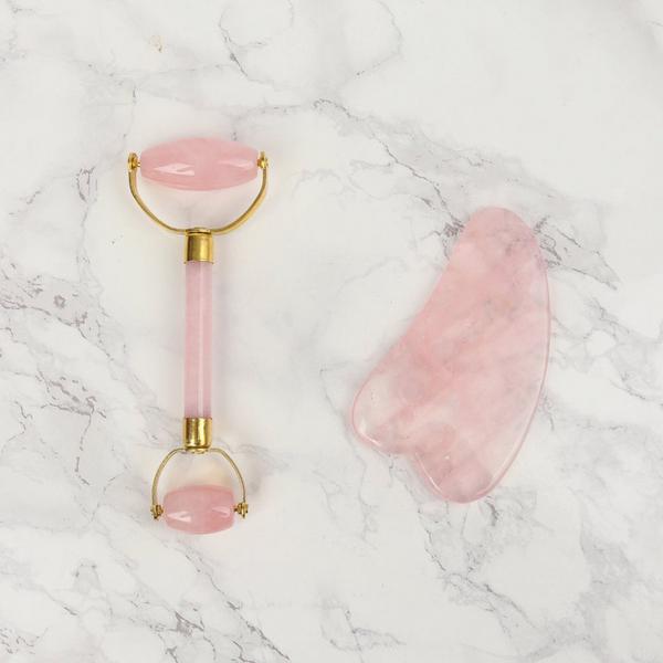 Ulta White Lotus Beauty  Genuine Crystal Gua Sha Chemical-Free Rose Quartz