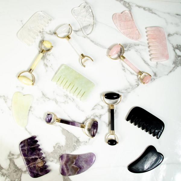 Ulta White Lotus Beauty  Genuine Crystal Roller Chemical Free Jade