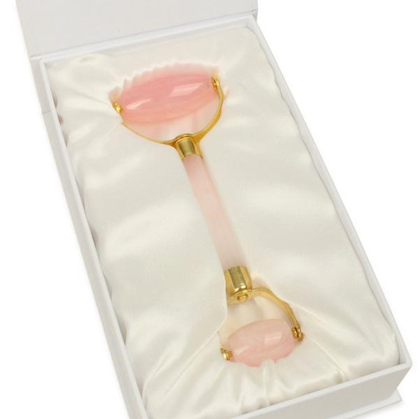Ulta White Lotus Beauty  Genuine Crystal Roller Chemical Free Rose Quartz