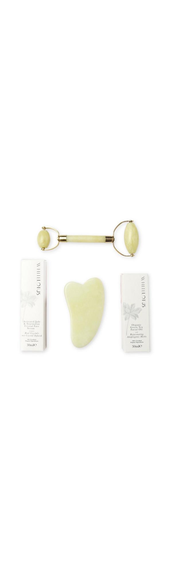 Ulta White Lotus Beauty  Genuine Jade Crystal Facial Set