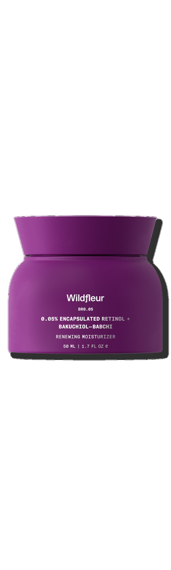 Ulta Wildfleur  Encapsulated Retinol 0.05% + Bakuchi Renewing Moisturizer